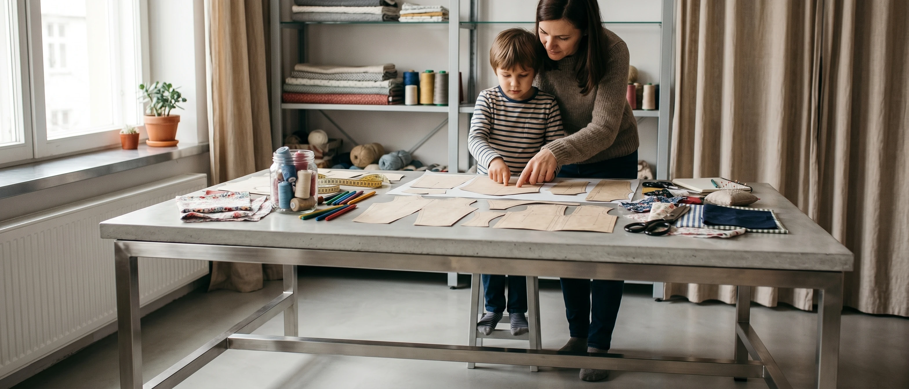Особенности выбора выкройки на детскую фигуру