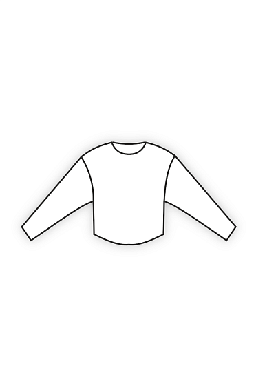 БК верхней плечевой одежды плоского кроя для детей с ростом 56 - 92 см