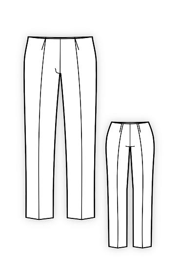 Классическая БК брюк прямого силуэта для мальчиков
