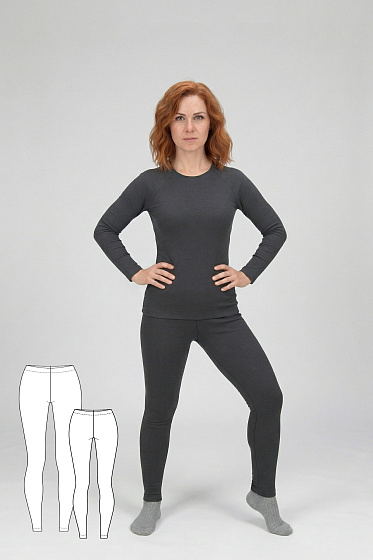 Выкройка женских легинсов #vikroyka35 + МК