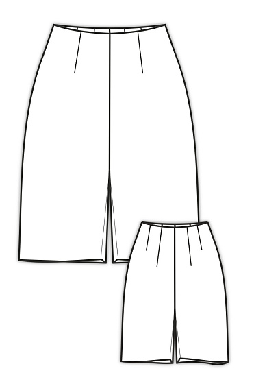 БК юбка-шорты